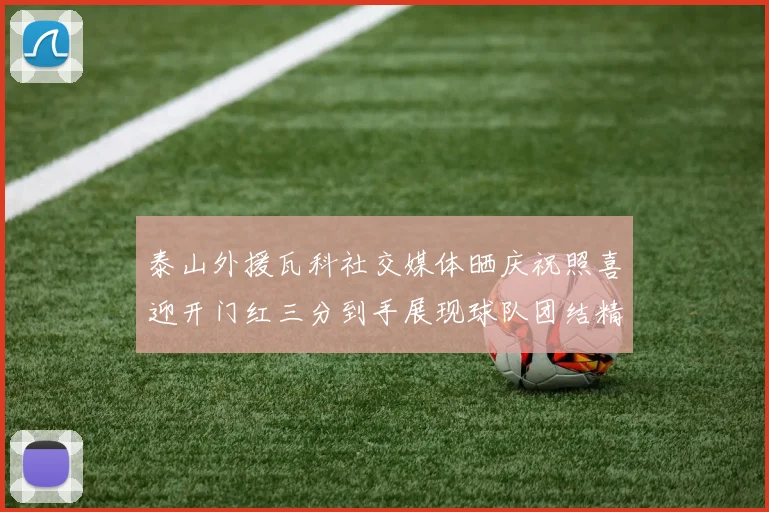 泰山外援瓦科社交媒体晒庆祝照喜迎开门红三分到手展现球队团结精神